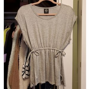 🆕️ Bobeau Cinched Waist French Terry Top M